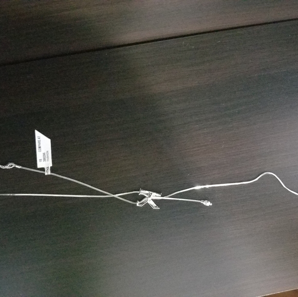 "K" Rinestone Necklace - Picture 3 of 4